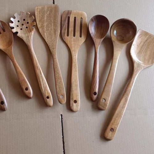Teakborn Wood Utensil Set